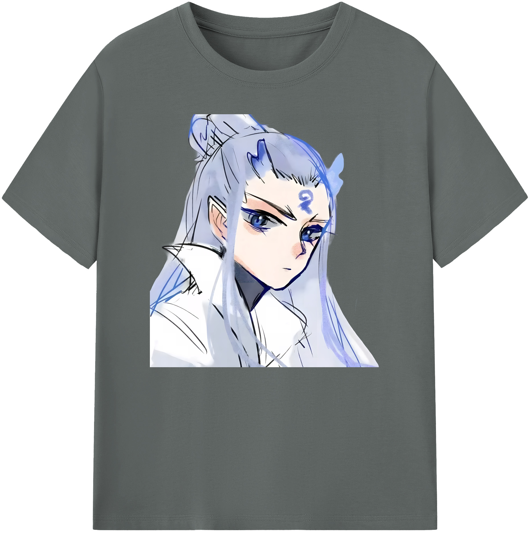 （画像用） Ne Zha 2 ナタ 魔童の大暴れ 綿100％ メンズ半袖Tシャツ｜肌触りやわらか＆通気性